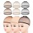 MORGLES Mesh Wig Cap for Women Men, Kids, 6PCS Hair Net for Wig Closed End, Brown, Beige, Black