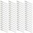 60 Pcs Alligator Curl Clips, Bantoye 2.56 Inch Flat Single Prong Clips Hair Accessories for Hair Styling, Coloring, Silver