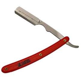 Classic Samurai CS-101 Red Stainless Steel Professional Barber Straight Edge Razor with 15 Astra Double Edge Razor Blades Classic Samurai CS-101 Red Stainless Steel Professional Barber Straight Edge Razor with 15 Astra Double Edge Razor Blades