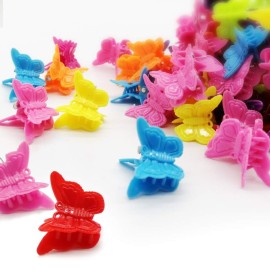 Butterfly Hair Clips, 100 Packs Assorted Color Beautiful Mini Butterfly Hair Clips Hair Accessories for Girls and WomenRandom ColorBy Xloey Butterfly Hair Clips, 100 Packs Assorted Color Beautiful Mini Butterfly Hair Clips Hair Accessories for Girls and WomenRandom ColorBy Xloey