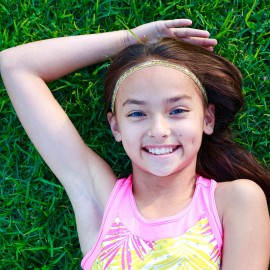 FROG SAC 6 Glitter Headbands for Girls, Adjustable Non Slip Thin Stretch Elastic Sports Headband for Teens, Cute Stretchy Athletic Sports Hair Accessories for Kids FROG SAC 6 Glitter Headbands for Girls, Adjustable Non Slip Thin Stretch Elastic Sports Headband for Teens, Cute Stretchy Athletic Sports Hair Accessories for Kids