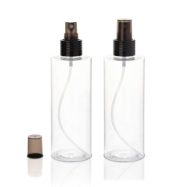 Yebeauty Empty Spray Bottles for Essential Oils, 8oz Refillable Clear Plastic Misting Spray Bottles Atomizer Fine Mister Spray Bottle for Beauty Products, Cleaning, Pack of 2 Yebeauty Empty Spray Bottles for Essential Oils, 8oz Refillable Clear Plastic Misting Spray Bottles Atomizer Fine Mister Spray Bottle for Beauty Products, Cleaning, Pack of 2