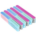 Emoly Upgraded 12 Packs Nail File and Nail Buffer Block Nail Buffering Files Washable Emery Boards Professional Manicure Tools