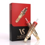 EZ Tattoo Cartridge Needles - 20Pcs 10 (7RM) Bugpin Curved/Round Magnum Disposable Tattoo Needles Cartridges for Rotary Tattoo Machine Pen Gun - V SELECT