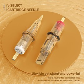 EZ Tattoo Cartridge Needles - 20Pcs 10 (3RL) Bugpin Round Liner Disposable Tattoo Needles Cartridges for Rotary Tattoo Machine Pen Gun - V SELECT EZ Tattoo Cartridge Needles - 20Pcs 10 (3RL) Bugpin Round Liner Disposable Tattoo Needles Cartridges for Rotary Tattoo Machine Pen Gun - V SELECT