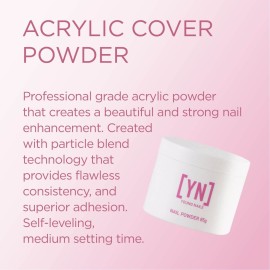 Young Nails Acrylic Powders, Cover - Created For a Flawless Consistency And Superior Adhesion - Cover Powder Begins To Set in 75 Seconds - Available in 45 gram, 85 gram, and 660 Gram Size Options