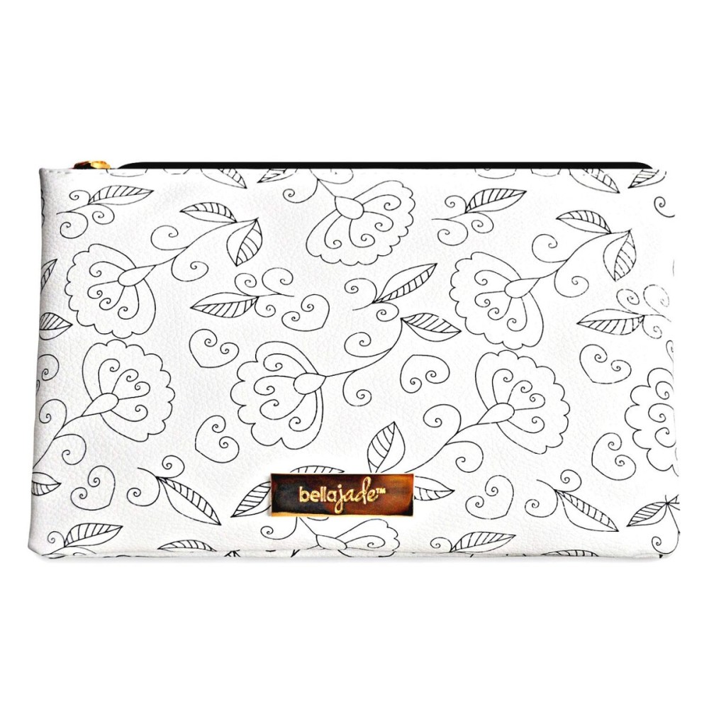 Bella Jade Small Makeup Pouch for Women, Cute Cosmetic Bag for Purse Bella Jade Small Makeup Pouch for Women, Cute Cosmetic Bag for Purse