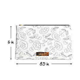 Bella Jade Small Makeup Pouch for Women, Cute Cosmetic Bag for Purse Bella Jade Small Makeup Pouch for Women, Cute Cosmetic Bag for Purse