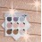 BaeBlu Glitter Mirror Empty Magnetic Reusable Eyeshadow Makeup Palette Case with Cover