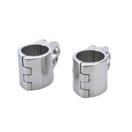 Thorn Boat Bimini Top 7/8 Hinged Jaw Slide Rail Mount 316 Stainless Steel Marine Hardware Pair 