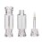 6 Pcs Clear Candy Shape Lip Gloss Tubes Empty Refillable Lip Balm Bottles Containers with Lip Brush for DIY Lipstick Samples