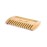 Breezelike Double Side Hair & Beard Comb - Natural Sandalwood Comb for Men & Women