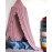 MOMAID Bed Canopy with Frills Reading Nook Game Tent for Kids Boho Hanging Net Play Room Decor(Dusty Rose)