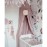 MOMAID Bed Canopy with Frills Reading Nook Game Tent for Kids Boho Hanging Net Play Room Decor(Dusty Rose)