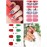 8 Sheets Christmas Nail Stickers Strip Full Nail Wraps Adhesive Nail Polish Stickers with 1Pcs Nail File, Kalolary Deer Snowman Xmas Tree Nail Design Sticker Christmas Nail Decoration Kit