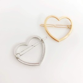 10 Pcs Hollow Smooth Love Heart Hair Pins Clip - Fashion Cute All-Match Hairpin Side Clamp Liu Hai Horse Tail Clip for Women Lady 10 Pcs Hollow Smooth Love Heart Hair Pins Clip - Fashion Cute All-Match Hairpin Side Clamp Liu Hai Horse Tail Clip for Women Lady