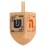 Izzy \'n\' Dizzy Hanukkah Wooden Dreidel (Pack of 10) - Medium