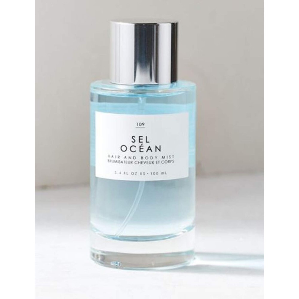 Gourmand Sel Ocean Hair + Body Mist 3.4 Fl.Oz! Blend Of Honeysuckle, Muguet And Pink sea salt! Perfumed Hair & Body Mist For All Day Long-Lasting Freshness! Choose Your Scent! (Ocean)