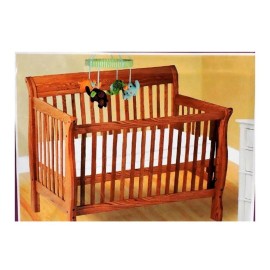 Deluxe Vinyl Zippered Crib Mattress Cover Full Encasement 28 x 52 Standard Size Waterproof White