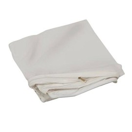 Deluxe Vinyl Zippered Crib Mattress Cover Full Encasement 28 x 52 Standard Size Waterproof White