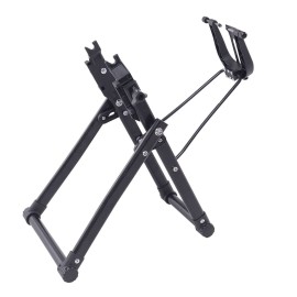 Cross Land Wheel Holder Bicycle Wheel Maintenance Wheel Truing Stand, Bike/Bicycle Tire Truing Stand, Foldable Home Mechanic Truing Stand Suitable for 16 - 29 700C Wheels, Professional Bicycle Rim.
