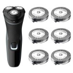 tuokiy SH30 Replacement Heads for Philips Norelco Shaver 3800, 3600, 2400, Compatible with Philips Norelco Series 3000, 2000, 1000 and S738 Click and Style