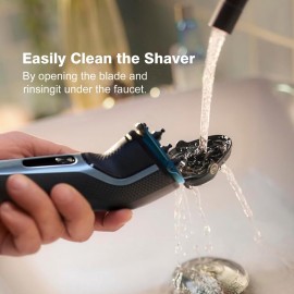 tuokiy SH30 Replacement Heads for Philips Norelco Shaver 3800, 3600, 2400, Compatible with Philips Norelco Series 3000, 2000, 1000 and S738 Click and Style