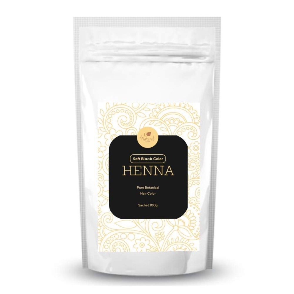Natural Glory Soft Black Color Henna (100 Gms) Natural Glory Soft Black Color Henna (100 Gms)