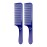 JOHNNY B. Get Faded Anti-Static Heat Resistant Professional Hair Combs, 2-Pack Set