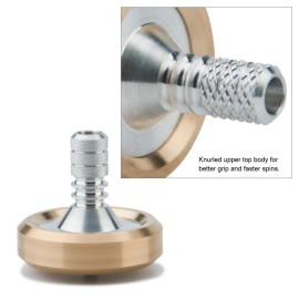 DjuiinoStar High Performance Spinning Top, Spins Forever (10 Minutes is Just A Piece of Cake for Skilled Adults), High End EDC Desktop Toy DST-803