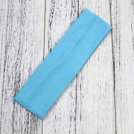 Headbands Hairband Cotton Soft and Stretchy Elastic Solid Color 12 Pcs Per Lot (Red) Middle