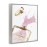 Stupell Industries Glam Perfume Bottle Splash Pink Gold Framed Giclee Art Design By Artist Amanda Greenwood