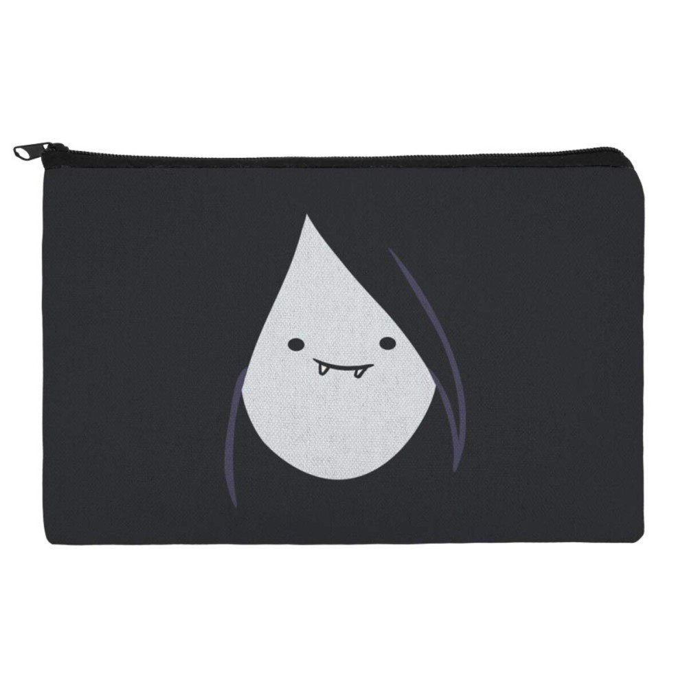 GRAPHICS & MORE Adventure Time Marceline Head Makeup Cosmetic Bag Organizer Pouch - Black - Officially Licensed - Travel