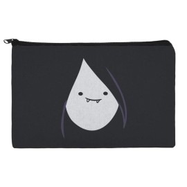 GRAPHICS & MORE Adventure Time Marceline Head Makeup Cosmetic Bag Organizer Pouch - Black - Officially Licensed - Travel