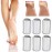 Professional Callus Remover for Feet: 6 PCS Stainless Steel Foot Scrubber Dead Skin Remover, Foot File Heel Scraper Foot Rasp Foot Grater for Hard Skin, Pedicure Tools for Feet