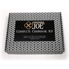 Complete Chainmail Kit - 20 Weave Tutorial Book, 23,000+ Rings(Over 4 Pounds), Clasps, and Tools