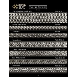 Complete Chainmail Kit - 20 Weave Tutorial Book, 23,000+ Rings(Over 4 Pounds), Clasps, and Tools
