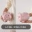 PIG WORLD 7 Piggy Bank for Adults,Money Bank,Ceramics Alcancias De Dinero para Adultos Nios,Girls Piggy Bank for Boys,Coin Bank,Modern Home Decor Living Room