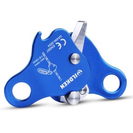 WILDKEN Climbing Ascender Fall Protection Belay Device Climbing Rope Grab for Rock Climbing Mountaineering Tree Arborist Expedition Caving Rescue Aerial Work