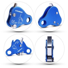 WILDKEN Climbing Ascender Fall Protection Belay Device Climbing Rope Grab for Rock Climbing Mountaineering Tree Arborist Expedition Caving Rescue Aerial Work