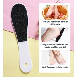Agirlvct 10 Pack Foot File,Foot Callus Remover Professional Sandpaper Pedicure Tools, Double Side Foot Scrubber, Sander for Dead Skin Foot Rasp Pedicure for Women Mother Manicure Beauty Shop Spa Agirlvct 10 Pack Foot File,Foot Callus Remover Professional Sandpaper Pedicure Tools, Double Side Foot Scrubber, Sander for Dead Skin Foot Rasp Pedicure for Women Mother Manicure Beauty Shop Spa
