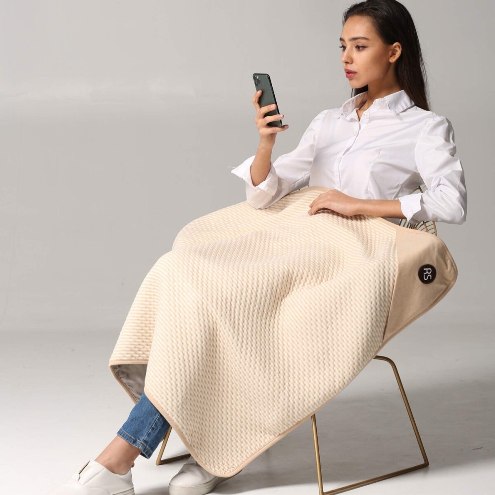 Radia Smart Large Protective Belly Pregnancy Baby Blanket, Organic, 5G Blocking, EMF Blanket, 43x35, 110cmx90cm