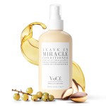 VoC Haircare - Natural Miracle Leave-In Conditioner Spray for Dry, Damaged, and Fine Hair | Non-Toxic, Cruelty-Free, Vegan Haircare for Frizzy and Low Porosity Hair (8.5 oz | 250ml)