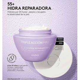 Esika Triple Accion Max Bundle, Multibenefits Face Cream 55+ and Triple Accion Max Eyes Cream