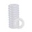 Spiral Hair Ties No Crease, Coil Hair Ties, Elastic Traceless Hair Ties Phone Cord Hair Ties Waterproof Hair Coils Accessories (Transparent)