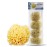 Baby Buddy Natural Wool Sea Sponge, Newborn Bath Time Essential, Ultra Soft for Delicate Skin, Hypoallergenic and Biodegradable, 4 Pack