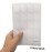 Honbay 20 Sheets 400 Pieces 2.5cm/1inch Disposable Eyelash Extension Glue Pallet Sticker Pad