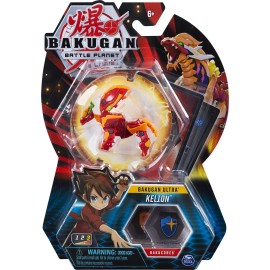 Bakugan Ultra, Kelion, 3-inch Collectible Action Figure and Trading Card, for Ages 6 and Up