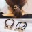 6PCS High Ponytail Holder Metal Leaf Hair Band Rope Wrap Alloy Punk Hair Cuff Elastic Hair Clips Metal Hair Ties Metallic Headwear Holder Fashion Hair Accessories For Ladies Toddler Thick Hair