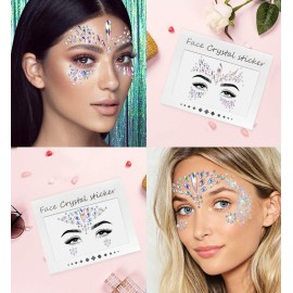 iMethod Mermaid Face Jewels - Stick On Gems, Rave Accessories for Festival & Holiday Costumes, 6 Pcs, Multicolored iMethod Mermaid Face Jewels - Stick On Gems, Rave Accessories for Festival & Holiday Costumes, 6 Pcs, Multicolored